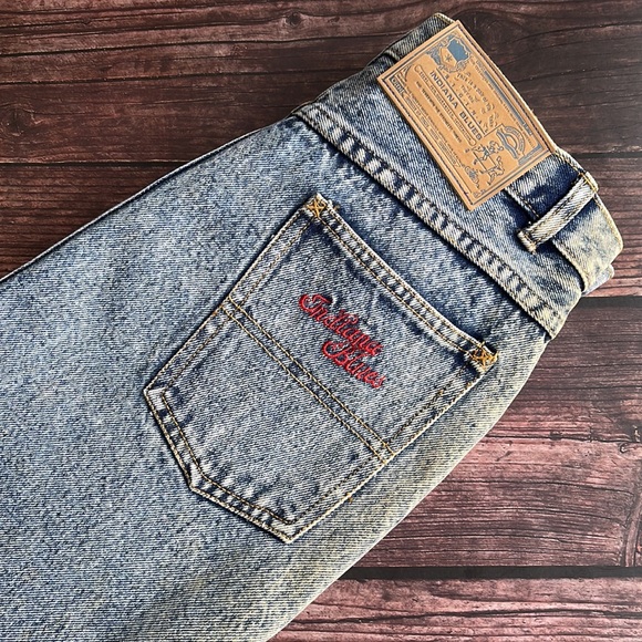 VINTAGE | Indiana Blues acid wash denim midi skirt - Picture 2 of 11